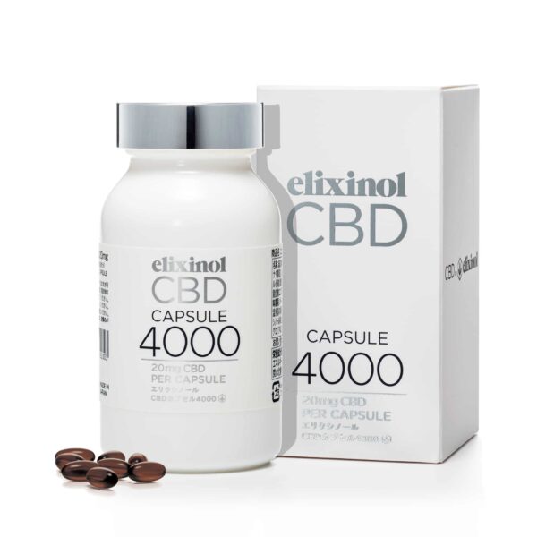 エリクシノール CBD カプセル 4000